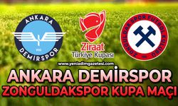 Ankara Demirspor-Zonguldakspor Kupa Maçı