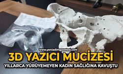 3D yazıcı mucizesi: Yıllarca yürüyemeyen kadın sağlığına kavuştu