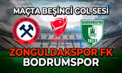 Zonguldak-Bodrum kupa maçında beşinci gol sesi