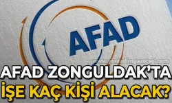 AFAD Zonguldak'ta personel alacak: İşte detaylar