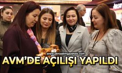 AVM’de açılışı yapıldı