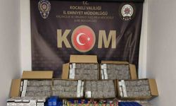 68 bin adet doldurulmuş makaron ele geçirildi