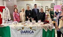 Darıcalı kadınların el emeği ürünleri Bosna’da sergilendi