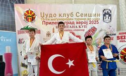 Düzceli sporcular Makedonya’dan derece ile döndü