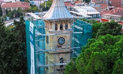 Kent tarihine ışık tutan 125 yıllık saat kulesinde titiz çalışma