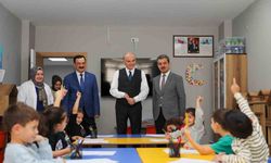 Kuran kursunun minik öğrencileri ile bir araya geldi