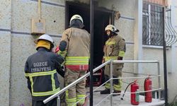 Sabah saatlerinde korkutan yangın