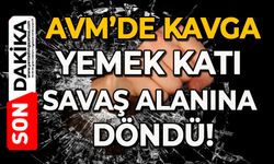 AVM’de kavga: Yemek katı savaş alanına döndü!