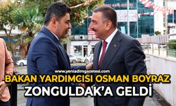 Bakan Yardımcısı Osman Boyraz Zonguldak’a geldi