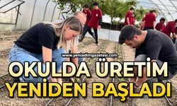 Okulda üretim yeniden başladı