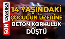 14 yaşındaki çocuğun üzerine beton korkuluk düştü