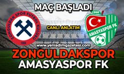 Zonguldakspor-Amasya FK karşılaşması başladı- Canlı Anlatım