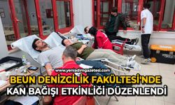 BEUN Denizcilik Fakültesi’nde kan bağışı etkinliği düzenlendi