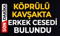 Köprülü kavşakta erkek cesedi bulundu