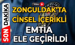 Zonguldak’ta cinsel içerikli emtia ele geçirildi