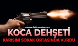 Koca dehşeti: Eşini sokak ortasında vurdu