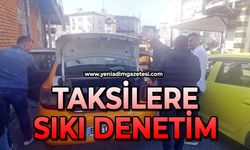 Taksilere sıkı denetim