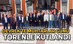 Devrek’te Muhtarlar Günü törenle kutlandı