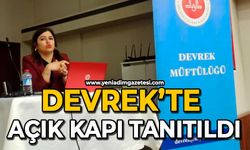 Devrek’te Açık Kapı tanıtıldı
