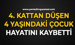 4. kattan düşen 4 yaşındaki çocuk hayatını kaybetti