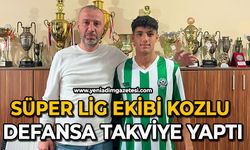 Süper lig ekibi Kozlu defansa takviye yaptı