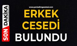 Erkek cesedi bulundu