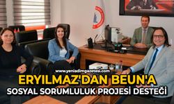 Eryılmaz’dan BEUN’a sosyal sorumluluk projesi desteği