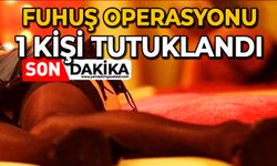 Fuhuş operasyonu: 1 kişi tutuklandı