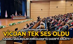 Vicdan tek ses oldu: Gazzeli sağlıkçılar Zonguldak’ta Gazze’yi anlattı