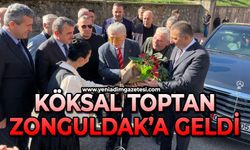 Köksal Toptan Zonguldak’a geldi