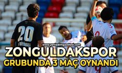Zonguldakspor grubunda 3 maç oynandı