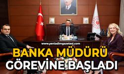 Banka Müdürü görevine başladı