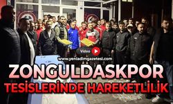 Zonguldakspor'un tesislerinde hareketlilik
