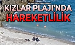 Kızlar Plajı'nda hareketlilik