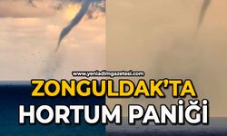 Zonguldak’ta hortum paniği
