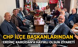 CHP İlçe Başkanlarından Erdinç Kargidan’a hayırlı olsun ziyareti