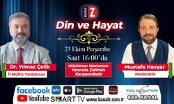 Din ve Hayat 23 Ekim Perşembe KANAL Z'de