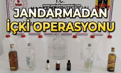 Jandarmadan sahte içki operasyonu