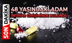 48 yaşındaki adam, siyanür içerek canına kıymak istedi