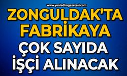 Zonguldak’ta fabrikaya çok sayıda işçi alınacak