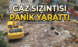 Bina yıkımı sırasında gaz sızıntısı paniğe neden oldu