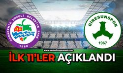 İlk 11’ler açıklandı