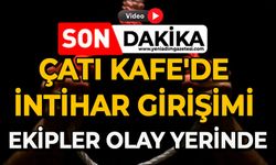 Çatı Kafe'de intihar girişimi: Ekipler olay yerinde