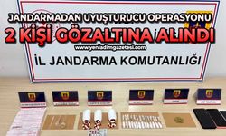 Jandarmadan uyuşturucu operasyonu: 2 kişi gözaltına alındı