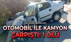 Feci kaza: 1 ölü