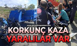Korkunç kaza: Yaralılar var