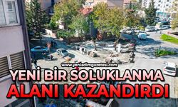 Yeni bir soluklanma alanı kazandırdı