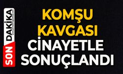 Komşu kavgası cinayetle sonuçlandı