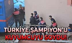 Türkiye Şampiyonu kuyumcuyu soydu!