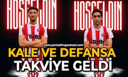 Kale ve  defansa takviye geldi